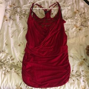 Red Bebe dress
